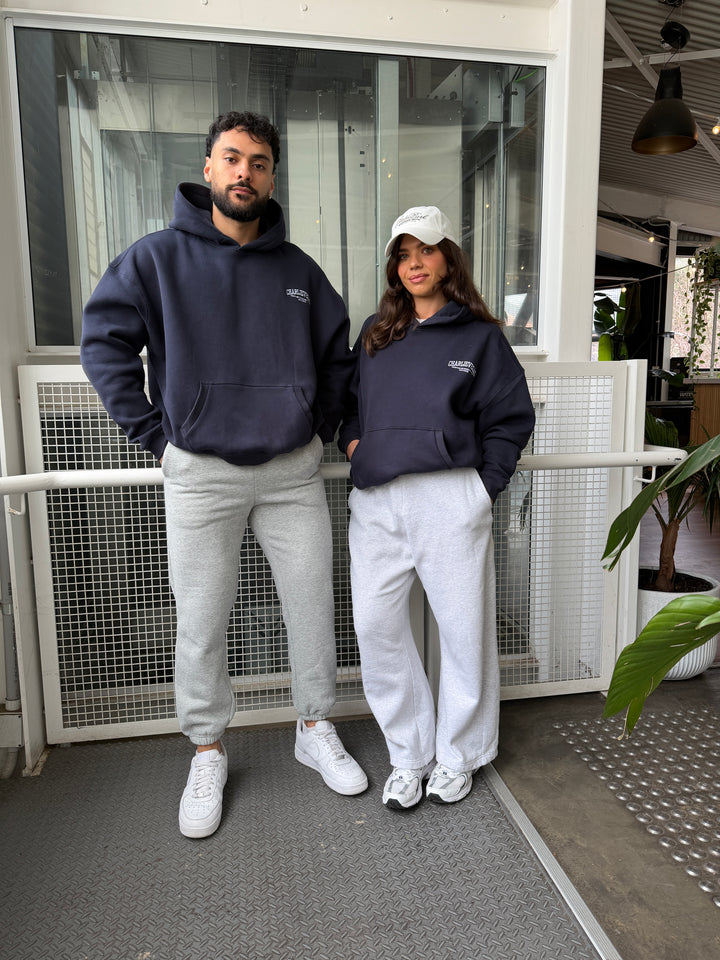 Box Hoodie - Navy