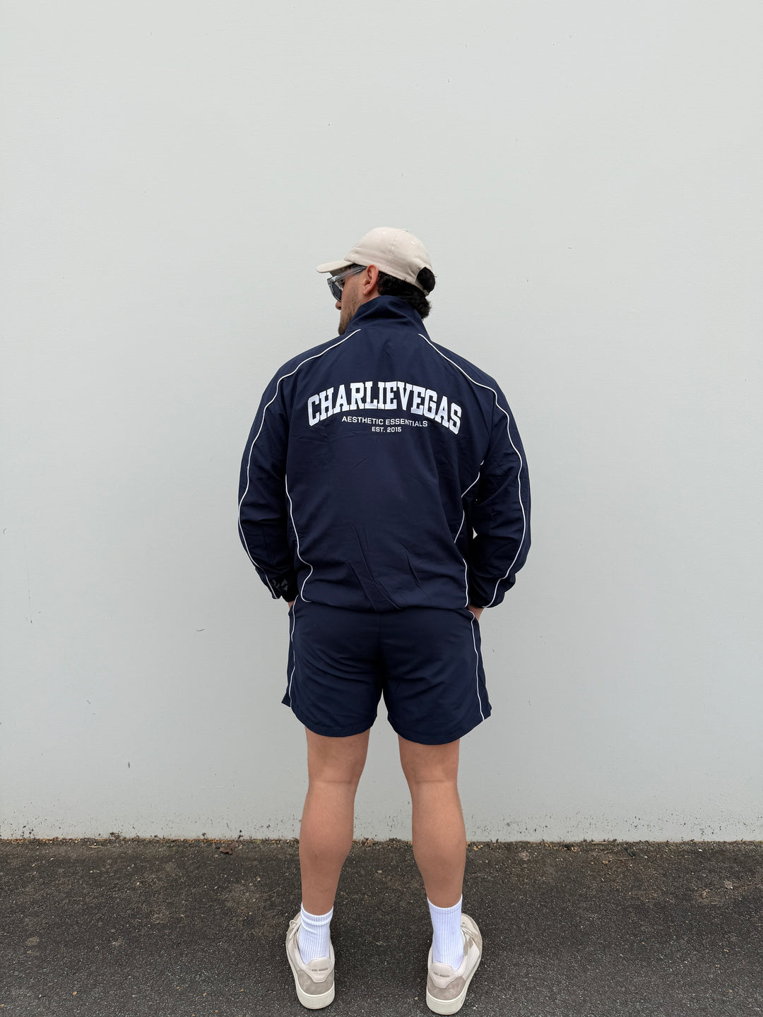 Mens Aesthetics Club Short - Navy