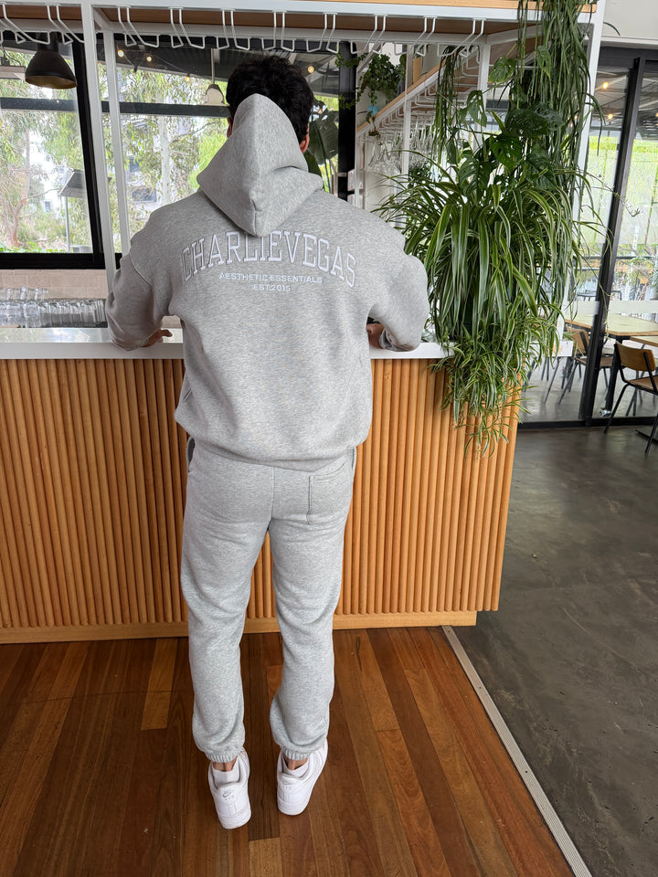 Box Hoodie - Grey