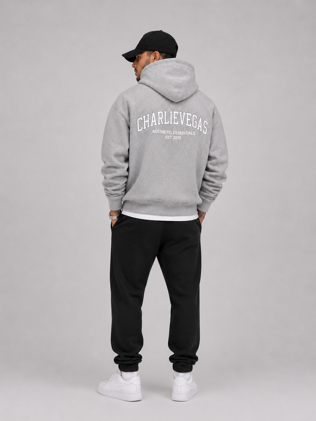 Box Hoodie - Grey