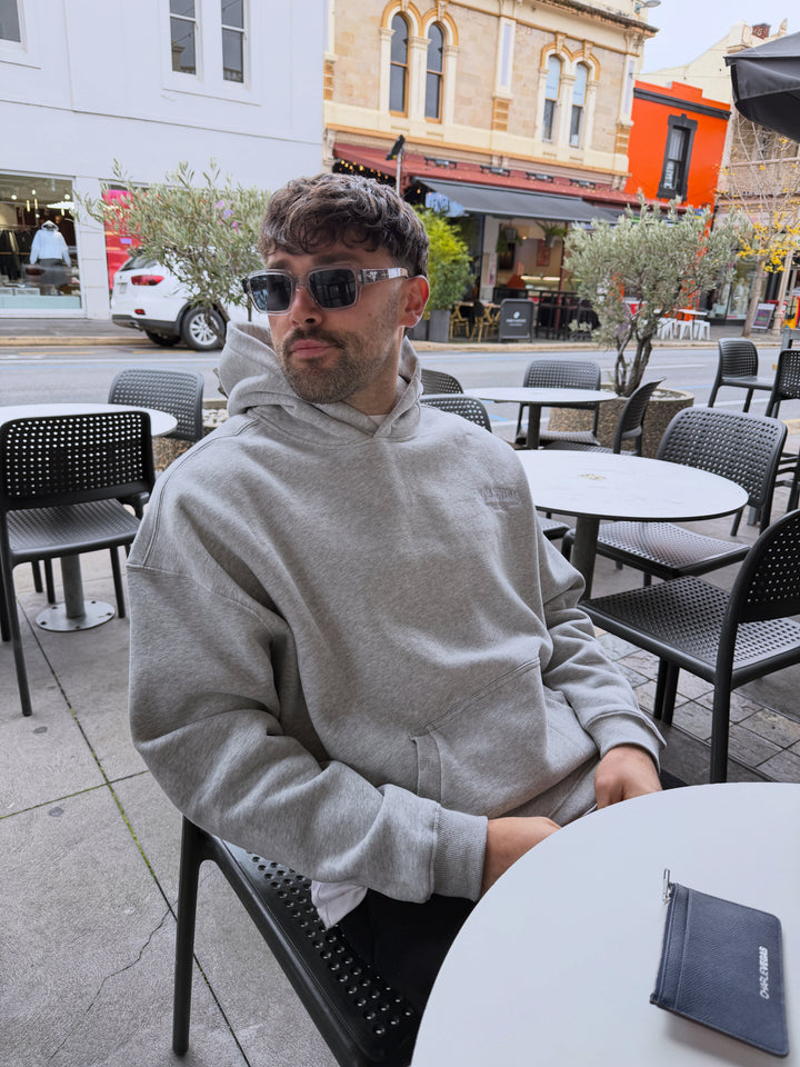 Box Hoodie - Grey