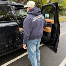Box Hoodie - Navy