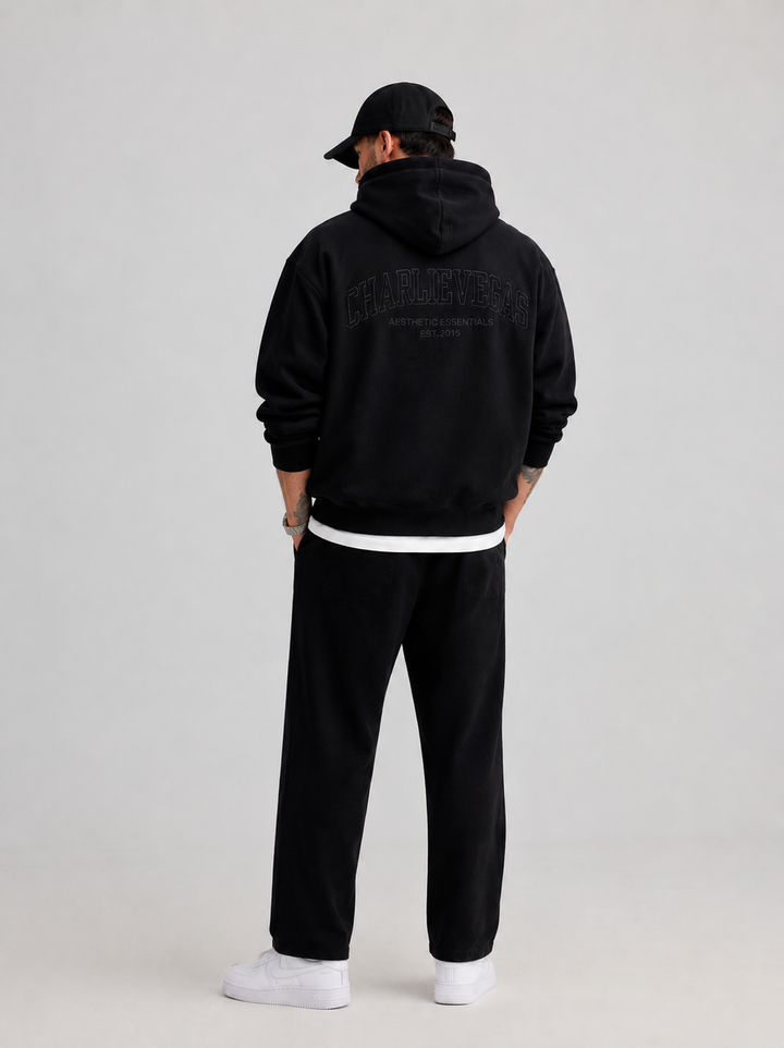 Box Hoodie - Black