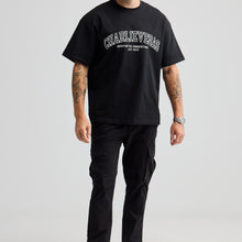 Essential Varsity Tee - Black