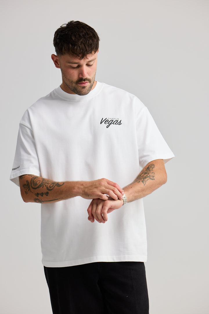 Signature Tee - White
