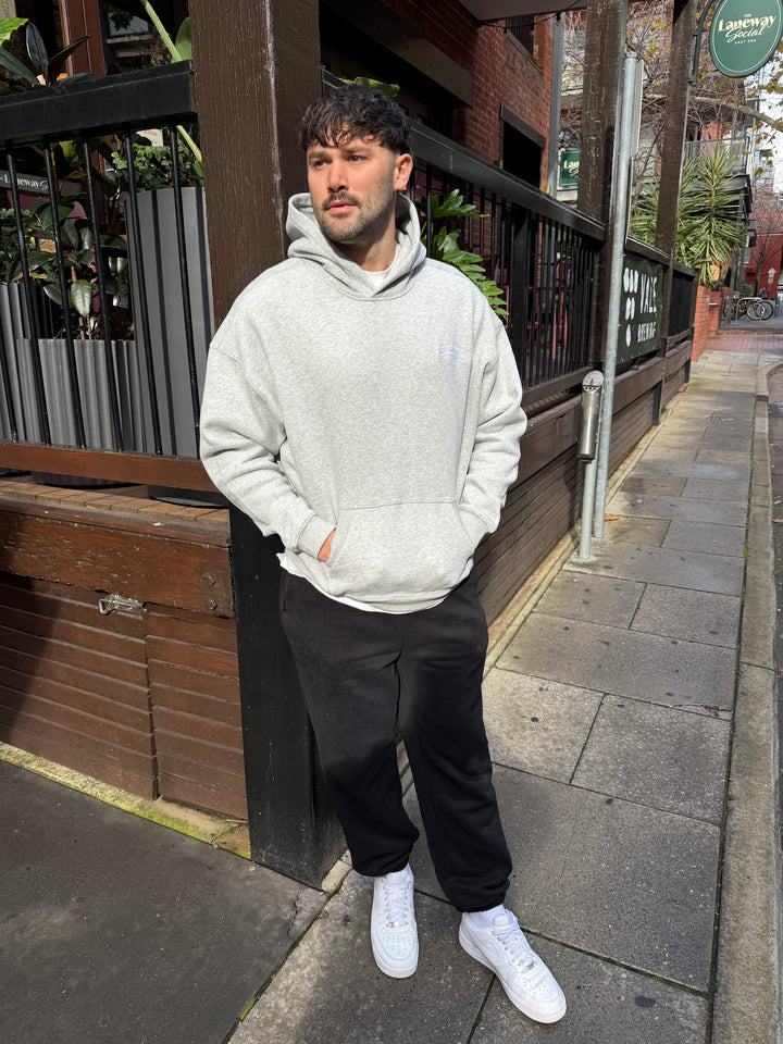 Box Hoodie - Grey