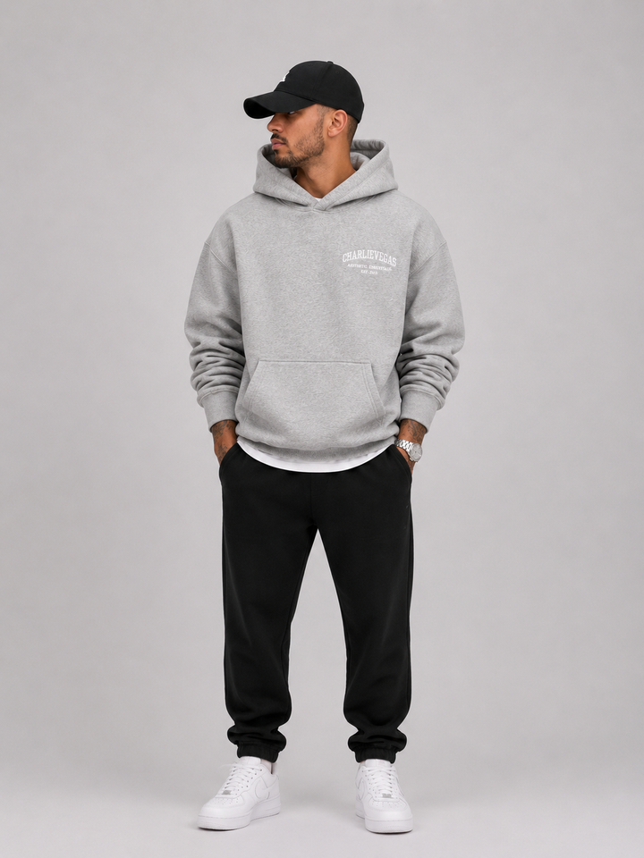 Box Hoodie - Grey