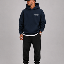Box Hoodie - Navy